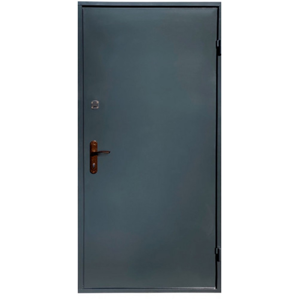 Входные двери железные лист металла 2 мм. серые 2 замка, наличник в Подарок!