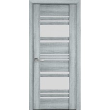 Межкомнатные двери Новый Стиль Ницца Бук кашемир G (со стеклом сатин) 2000х800