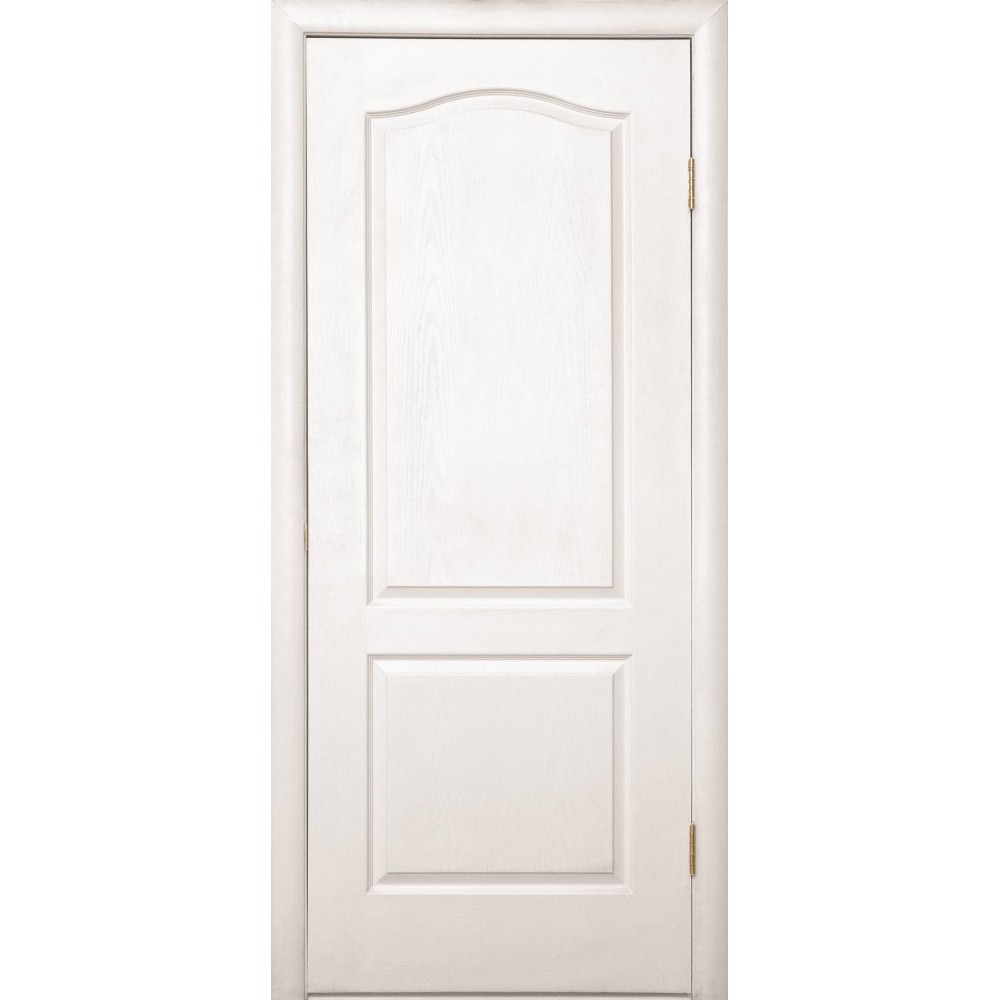 Двери межкомнатные Новый Стиль Классик-А-Структура белого цвета, глухая. 600*2000