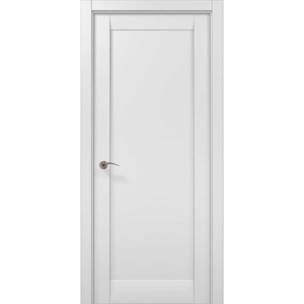 Межкомнатные двери Папа Карло Millenium ML 00Fс 2000х810х40 Белый матовый