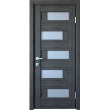 Двери межкомнатные Новый Стиль Пиана-G-Grey-New-2 сатиновое стекло 900*2000