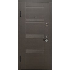 Входные двери Министерство Дверей ПО-29 Серый Горизонт 960х2050 R