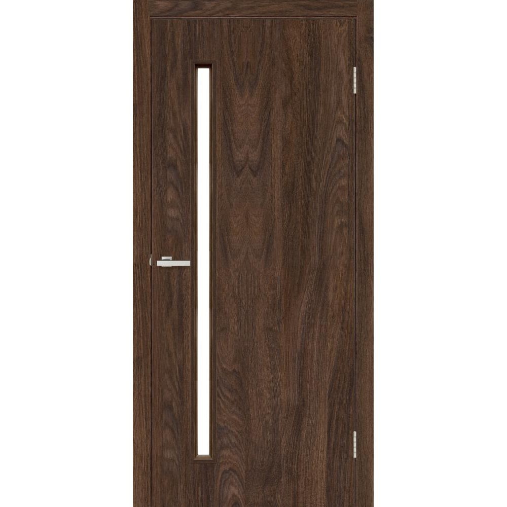 Міжкімнатні двері MSDoors  Takoma декоративне скло 700*2000 бук темний
