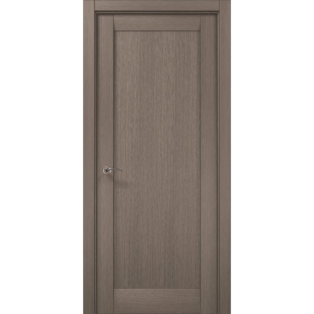 Межкомнатные двери Папа Карло Millenium ML 00Fс 2000х610х40 Дуб серый брашированный